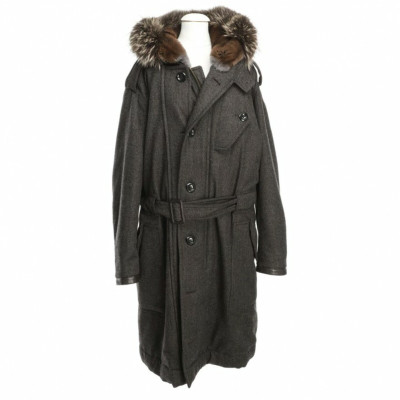 Tom Ford Jacket/Coat Wool in Grey