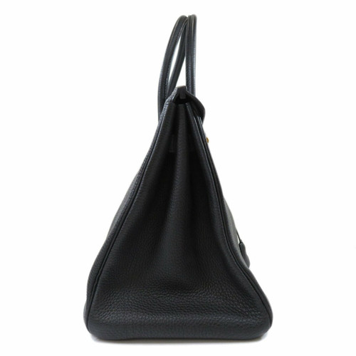 HERMÈS Women's Birkin Bag aus Leder in Schwarz