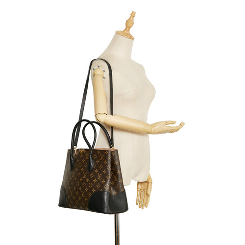 Flandrin leather tote Louis Vuitton Brown in Leather - 24237745