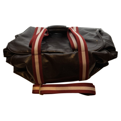 Bally Reisetasche aus Leder in Braun