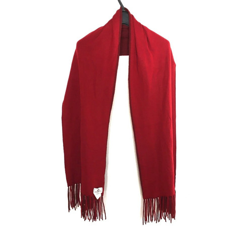 HERMÈS Damen Schal/Tuch aus Wolle in Rot | Second Hand