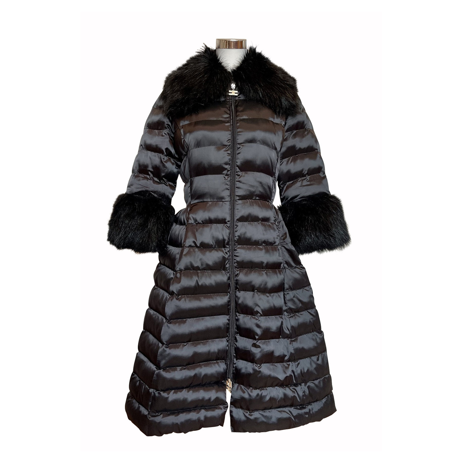Elisabetta Franchi Jacket/Coat in Black - Second Hand Elisabetta Franchi  Jacket/Coat in Black buy used for 249€ (7721053)