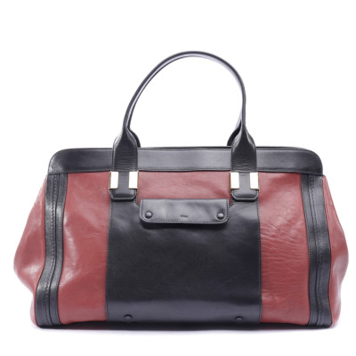 Chloé Reisetasche aus Leder in Rot