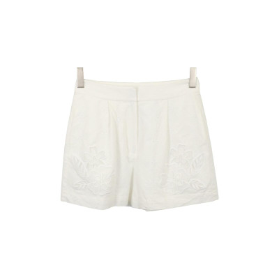 Coach Trousers Cotton in White