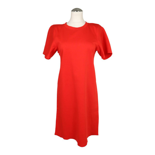 COS Damen Kleid aus Baumwolle in Rot Größe: DE 34