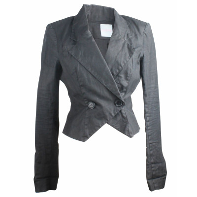 Sass & Bide Jacket/Coat Linen in Black