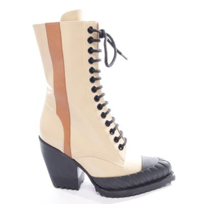 Chloé Boots Leather in White