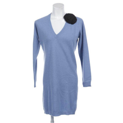 Blumarine Dress Wool in Blue