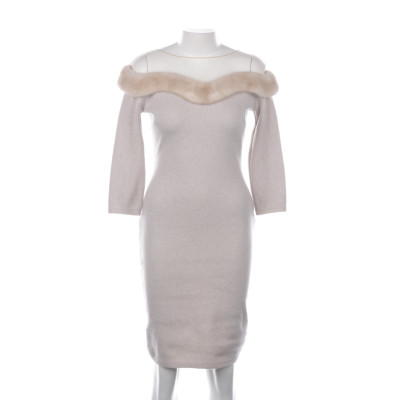 Blumarine Dress Wool in White