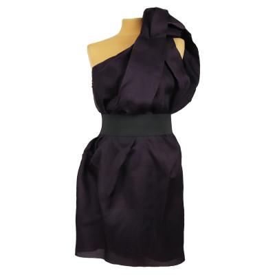 Lanvin For H&M Dress Silk in Violet