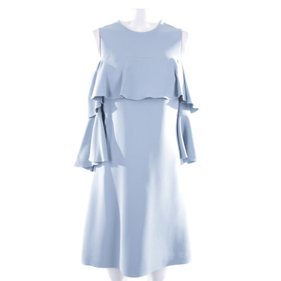 Elie Saab Kleid aus Viskose in Blau