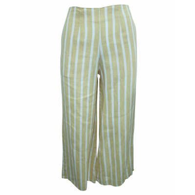 Faithfull The Brand Trousers Linen in Yellow