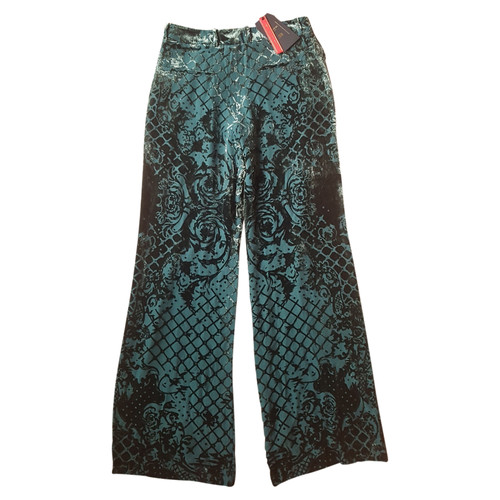 BALMAIN X H&M Women's Hose aus Seide in Grün Size: US 6