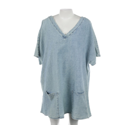 American Vintage Kleid aus Baumwolle in Blau