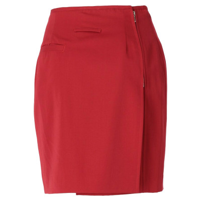 Jean Paul Gaultier Skirt Cotton in Red