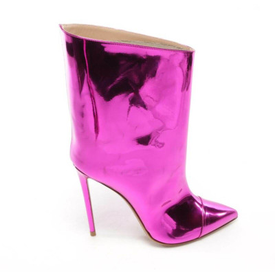 Alexandre Vauthier Ankle boots Leather in Pink