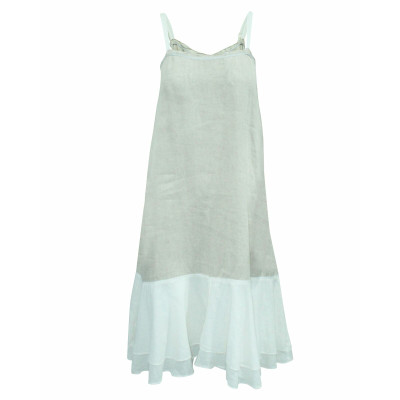 Dkny Dress Linen in White
