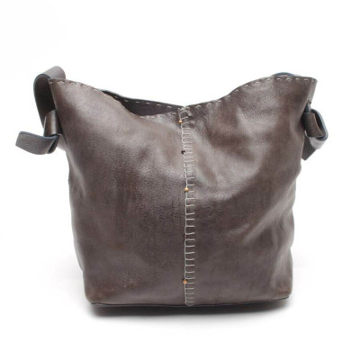 Henry Beguelin Shoulder bag Leather in Grey