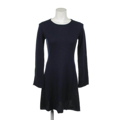 Allude Dress Wool in Blue
