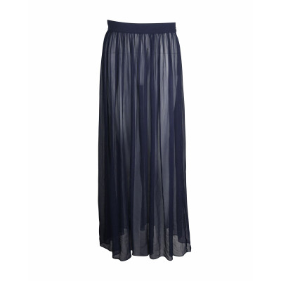 Vionnet Skirt Silk in Blue