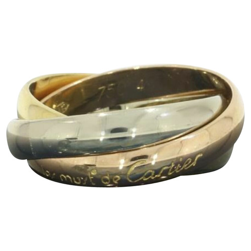CARTIER Women's Trinity Ring Yellow gold in Gold | REBELLE