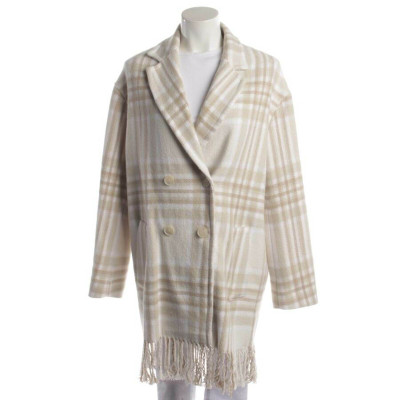 Dondup Giacca/Cappotto in Cotone in Bianco