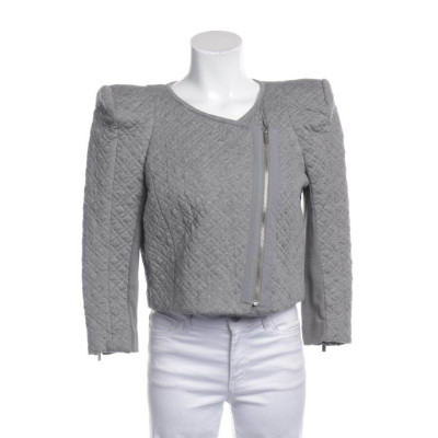 Bcbg Max Azria Jacket/Coat Cotton in Grey