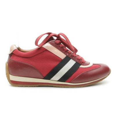 Bally Trainers Leather in Red