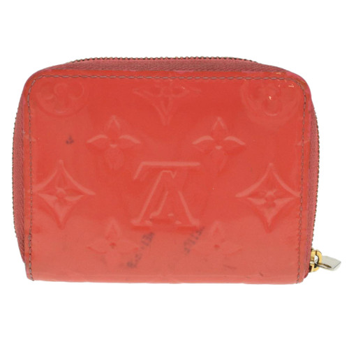 LOUIS VUITTON Damen Zippy Portemonnaie aus Lackleder in Rosa / Pink