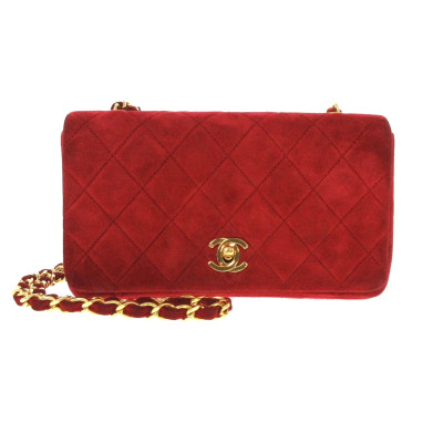 Chanel Wallet on Chain en Daim en Rouge