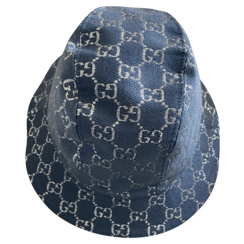 GUCCI Damen Hut/Mütze aus Wolle in Blau | Second Hand