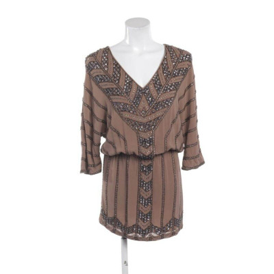 Haute Hippie Dress Silk in Brown