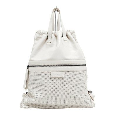 Bottega Veneta Backpack Leather in White