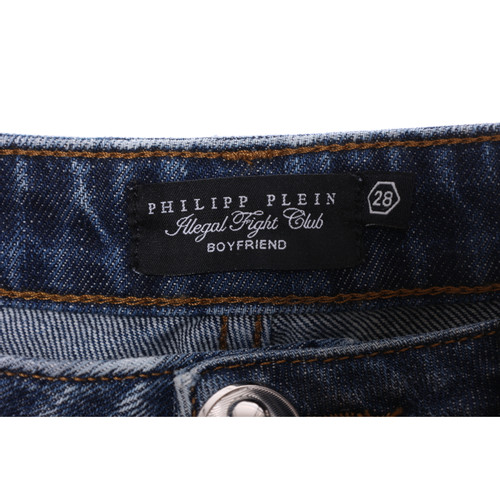 PHILIPP PLEIN Donna Jeans in Cotone in Blu Taglia: W 28
