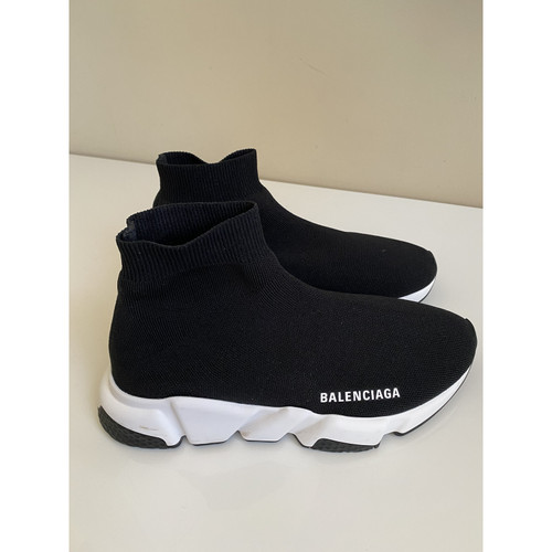 BALENCIAGA Femme Speed Sock Sneakers en Noir | Seconde Main