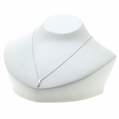 Céline Necklace White gold in Silvery