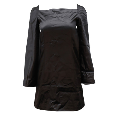 Rosetta Getty Dress Silk in Black