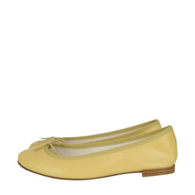 Repetto Slippers/Ballerinas Leather in Yellow