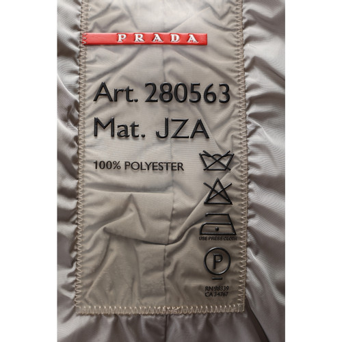 PRADA Women's Jacket/Coat in Beige Size: IT 42 | Second Hand