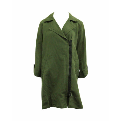 Bimba Y Lola Jacket/Coat Cotton in Green