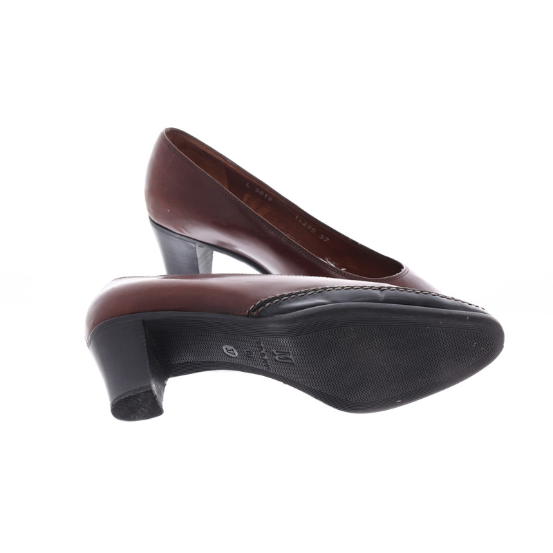 BRUNO MAGLI Women s Pumps Peeptoes Leather in Brown