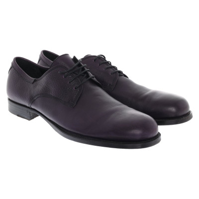 Jil Sander Lace-up shoes Leather in Violet
