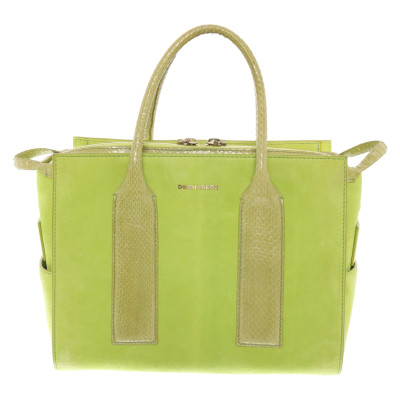 Dsquared2 Handtasche aus Leder in Grün