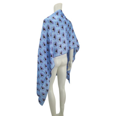 Kenzo Schal/Tuch aus Seide in Blau
