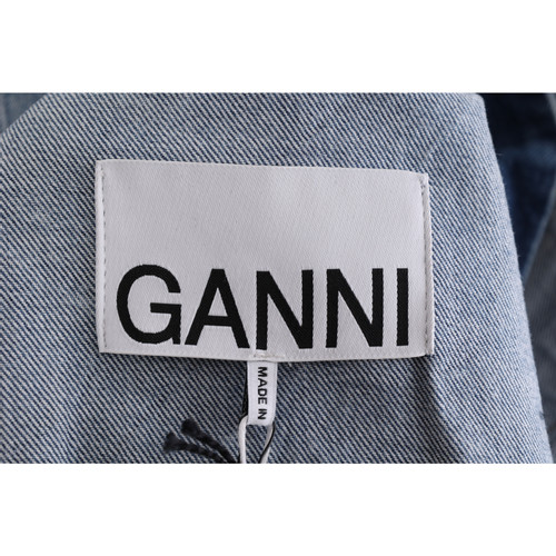 GANNI Donna Giacca/Cappotto in Blu Taglia: S | Seconda Mano