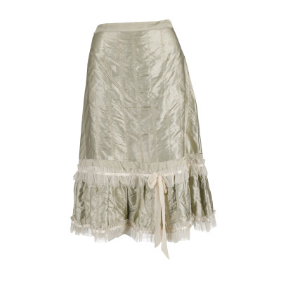 Anna Sui Skirt in Gold