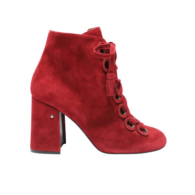 Laurence Dacade Ankle boots Suede in Bordeaux