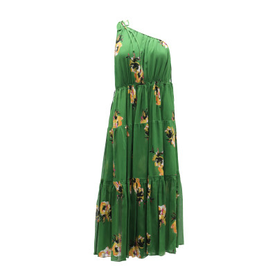 A.L.C. Dress Silk in Green