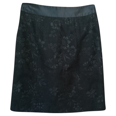 Marella Skirt Wool in Black