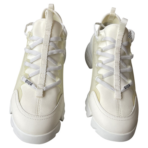 DIOR Damen D-Connect Sneaker in Weiß Größe: EU 39
